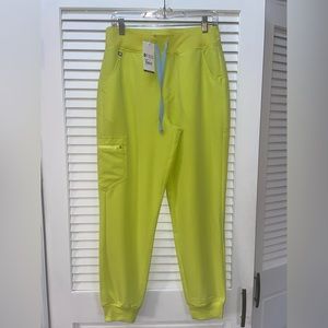 Figs Citrine High Waisted Zamora Jogger